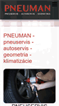 Mobile Screenshot of pneuman.sk